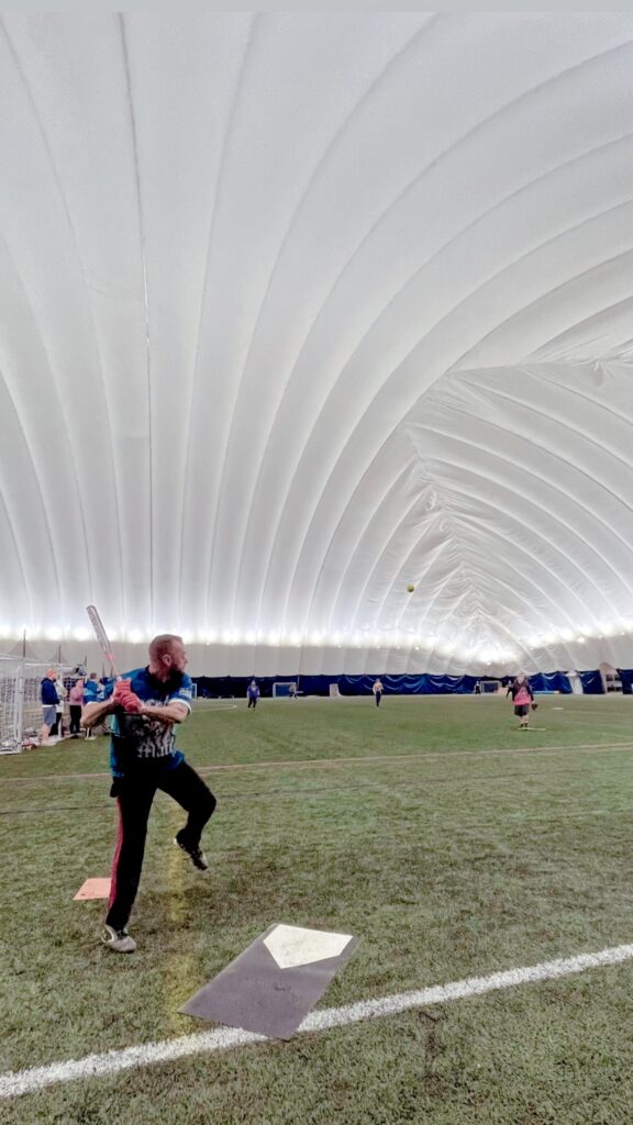 Indoor softball, winter softball, softball, softball near me, dome, marauder dome, mt olive dome, nj coed sports, softball nj coed